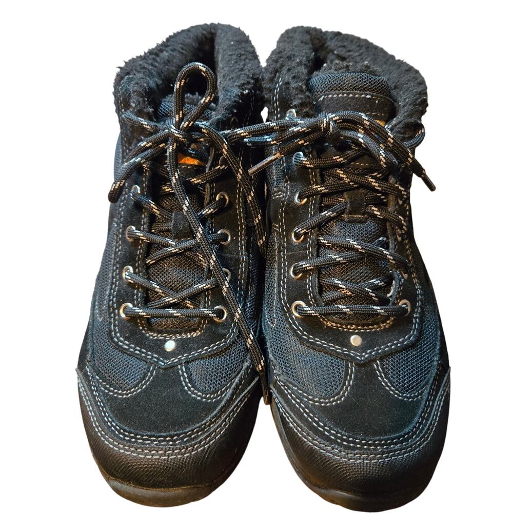 Earth Spirt 8.5 Black Men's Insulated Water Resistant Combat Boots Shoes 8 1/2